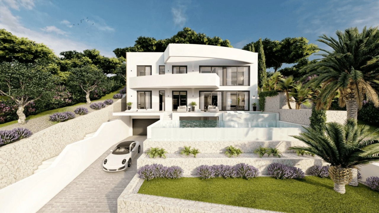 Villa till försäljning i Altea