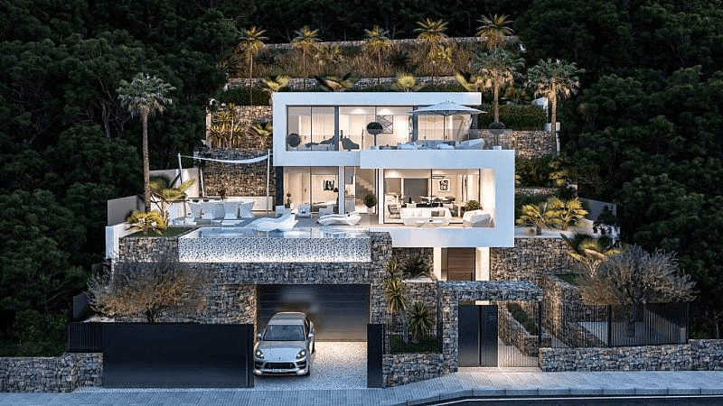 Villa till försäljning i Calpe