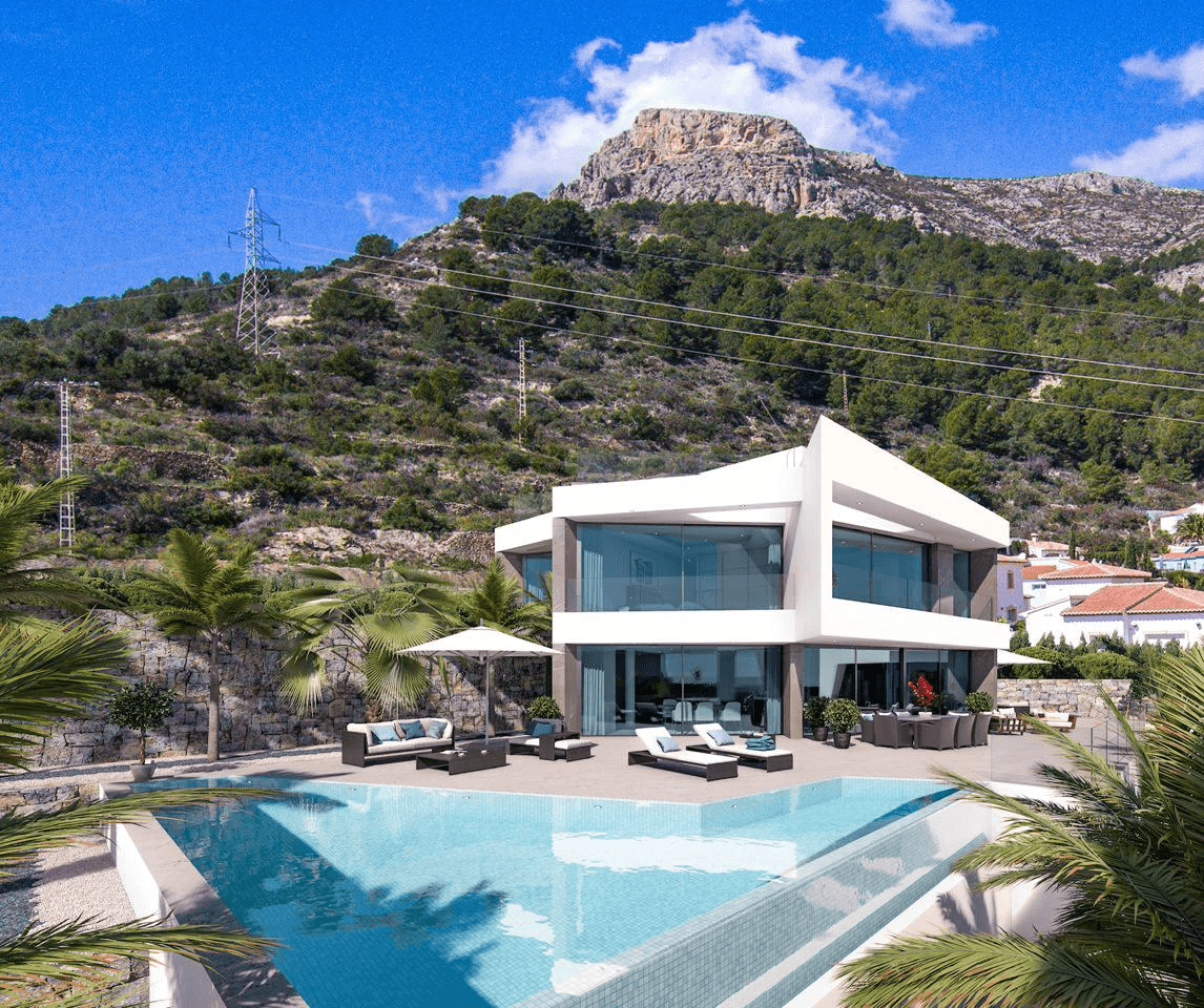 Villa till försäljning i Calpe