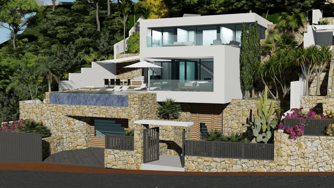 Villa till försäljning i Calpe