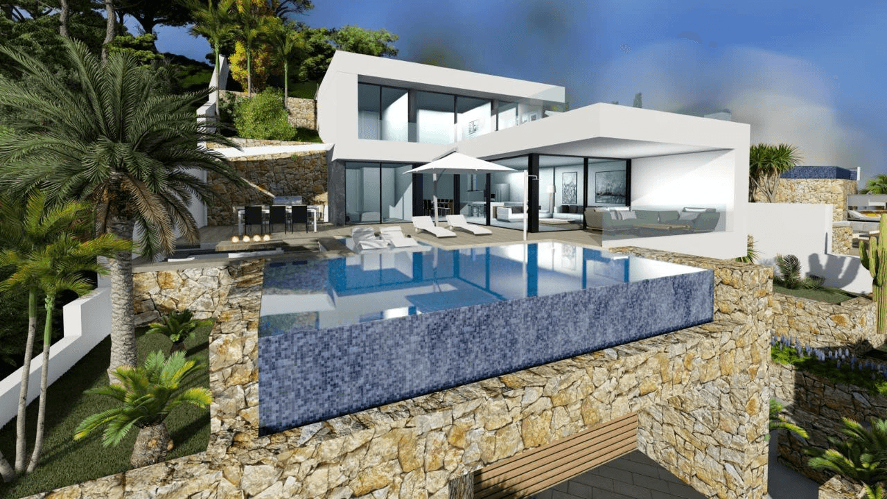 Villa till försäljning i Calpe