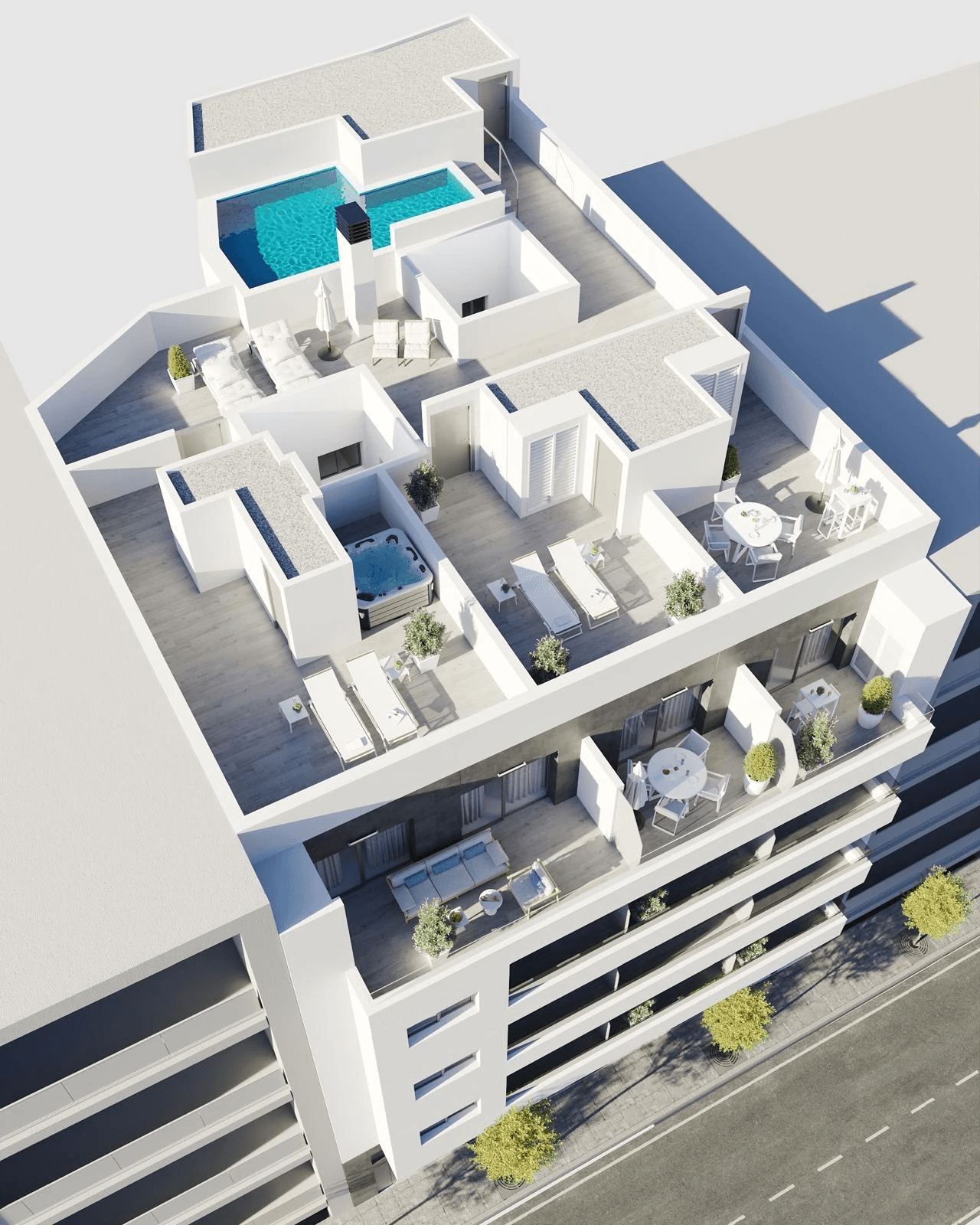 Penthouse til salg i Torrevieja