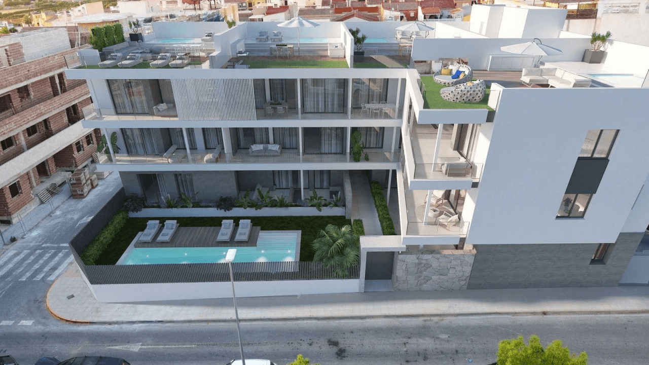 Penthouse til salg i Benijofar