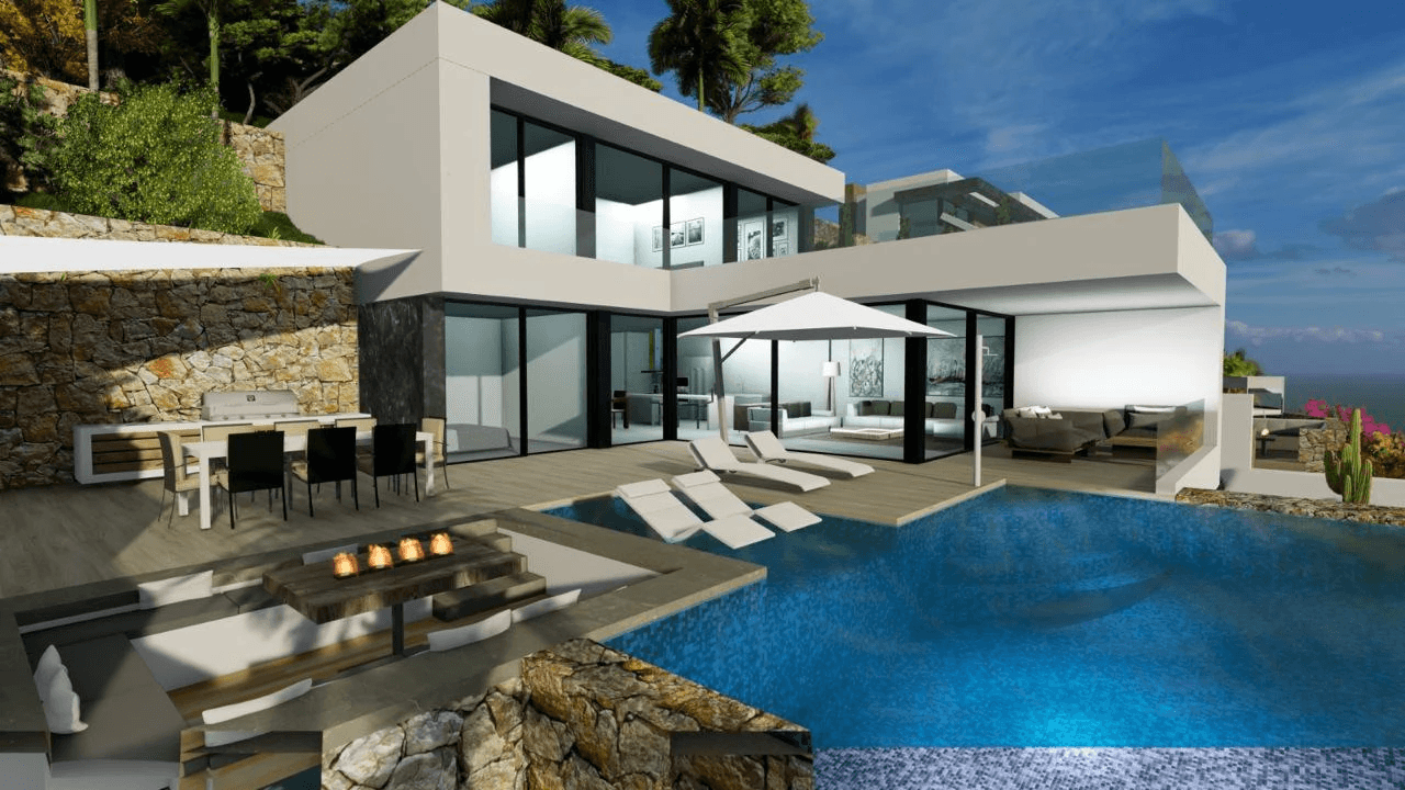 Villa till försäljning i Calpe