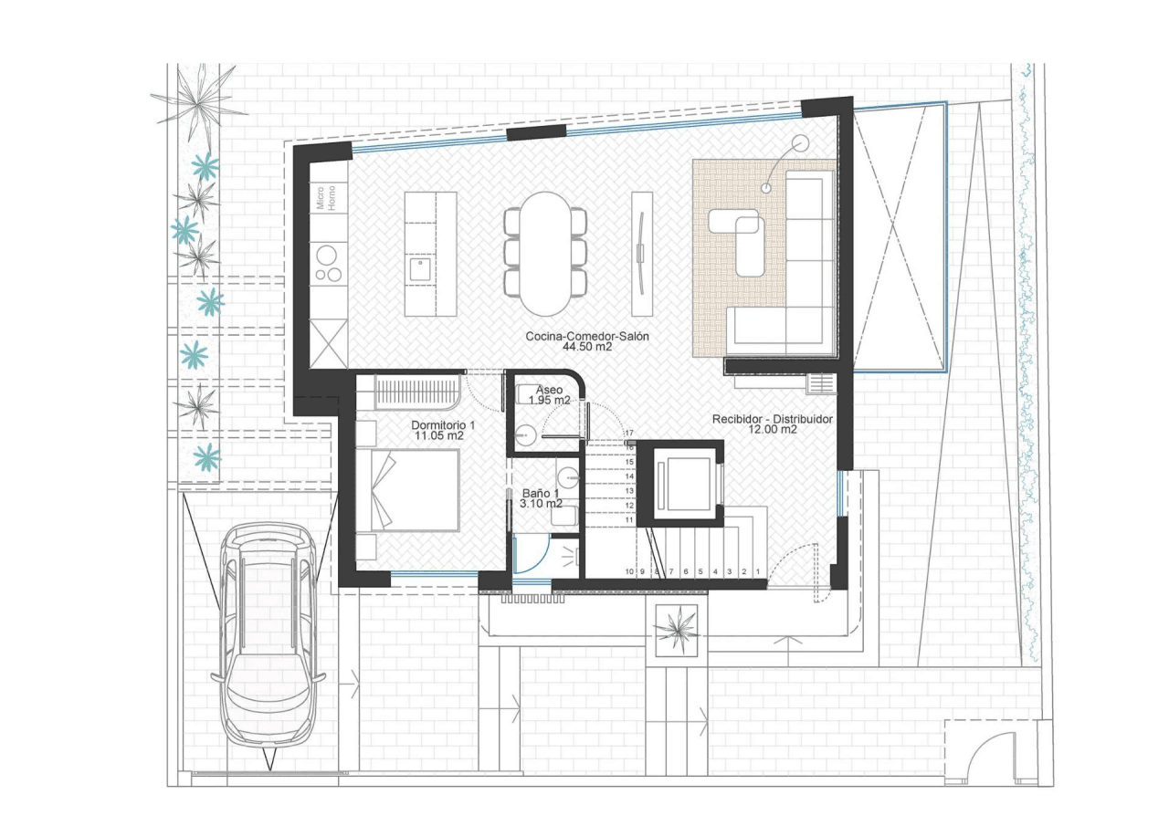 Villa till försäljning i Cabo De Palos
