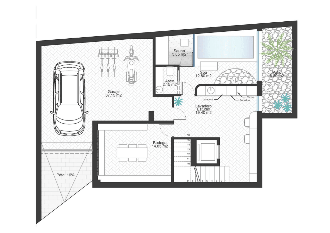 Villa till försäljning i Cabo De Palos
