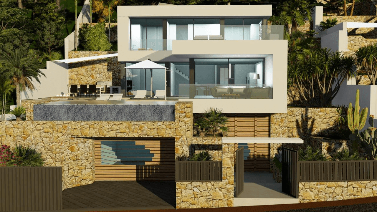 Villa till försäljning i Calpe