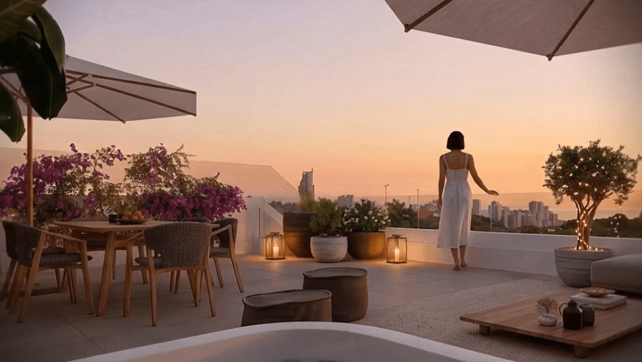Penthouse til salg i Finestrat