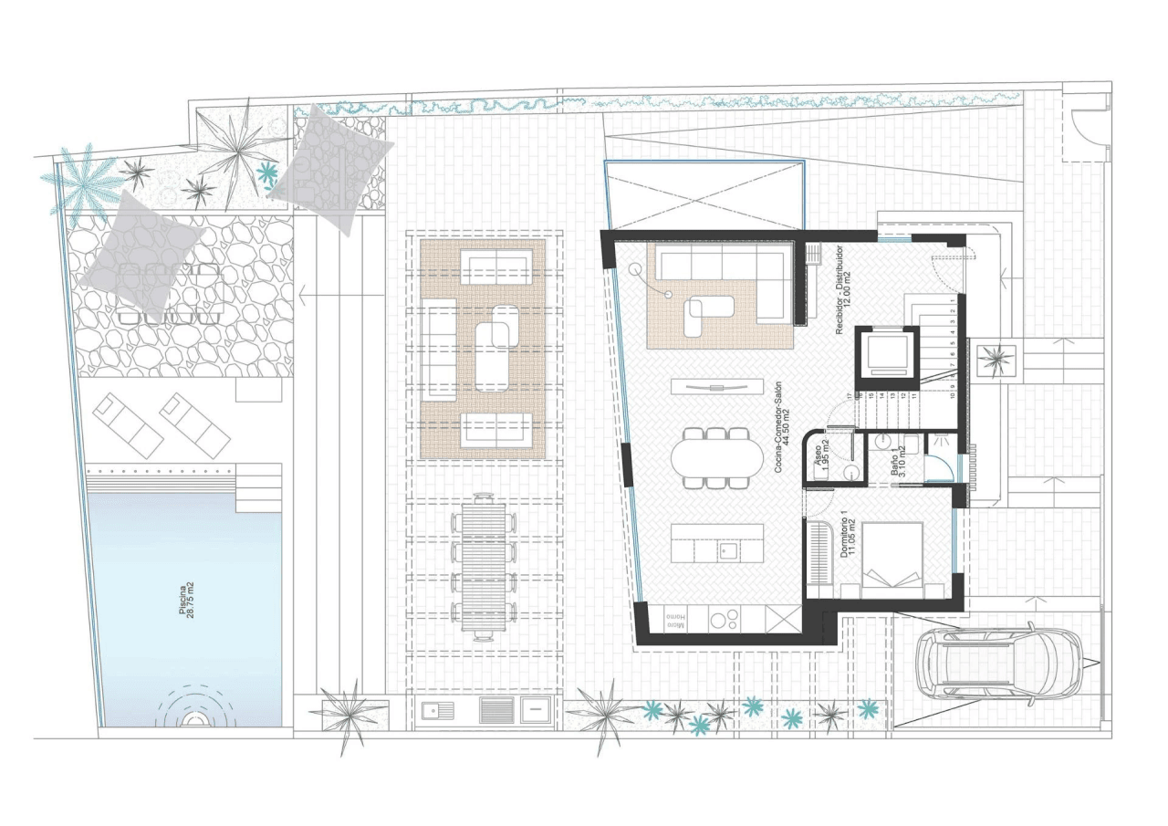 Villa till försäljning i Cabo De Palos