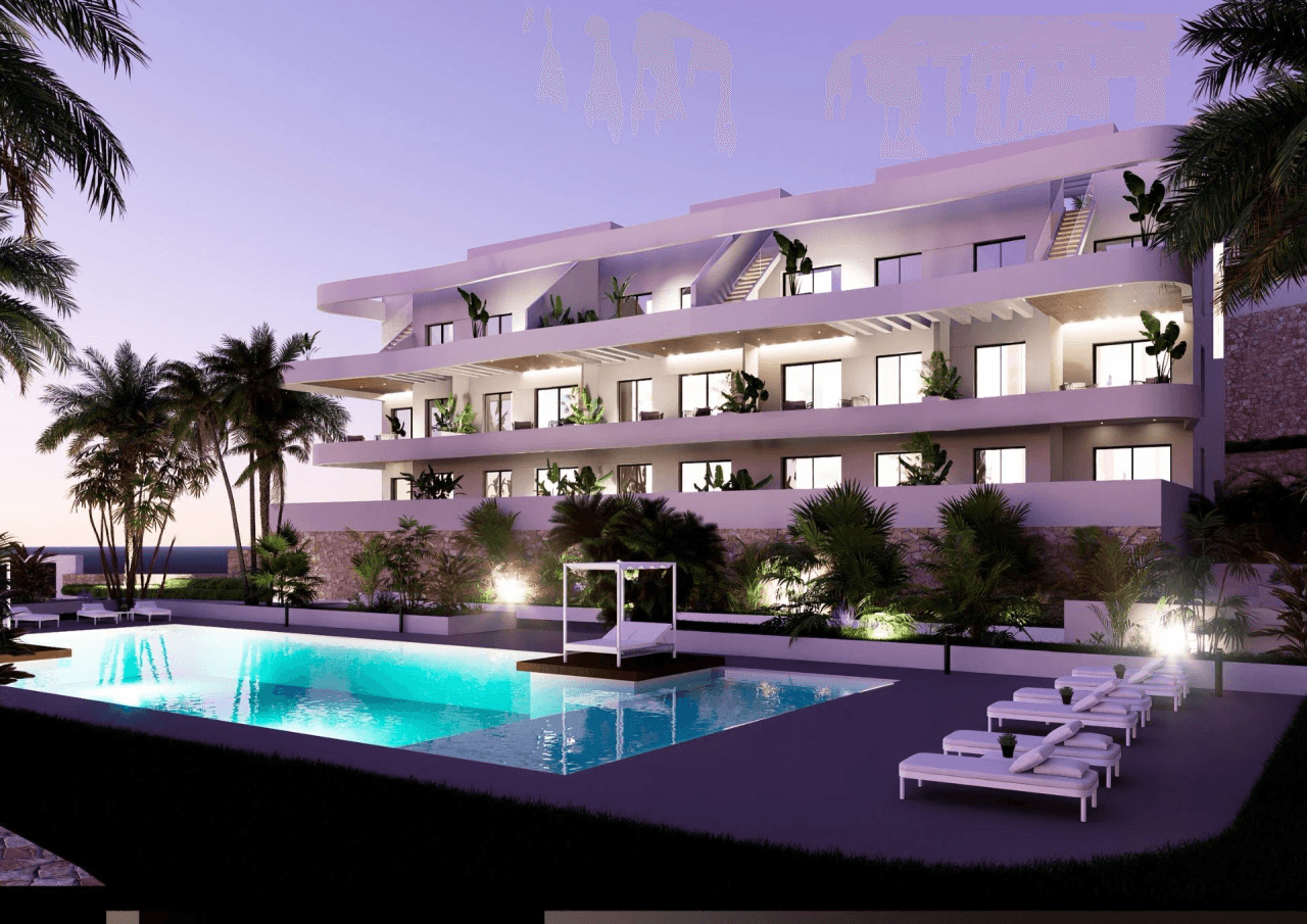 Penthouse til salg i Finestrat