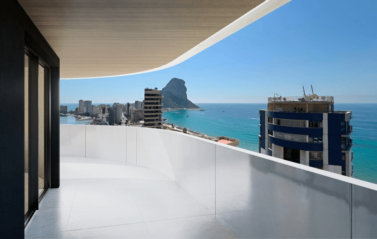 Penthouse til salg i Calpe