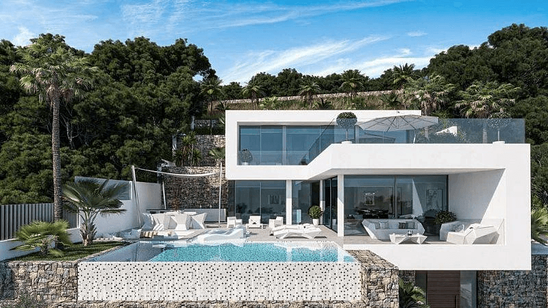 Villa till försäljning i Calpe